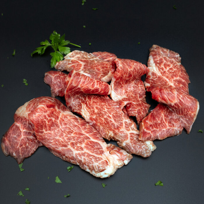 100% Purebred Wagyu Yakinuku Slices (Chuck) 200g